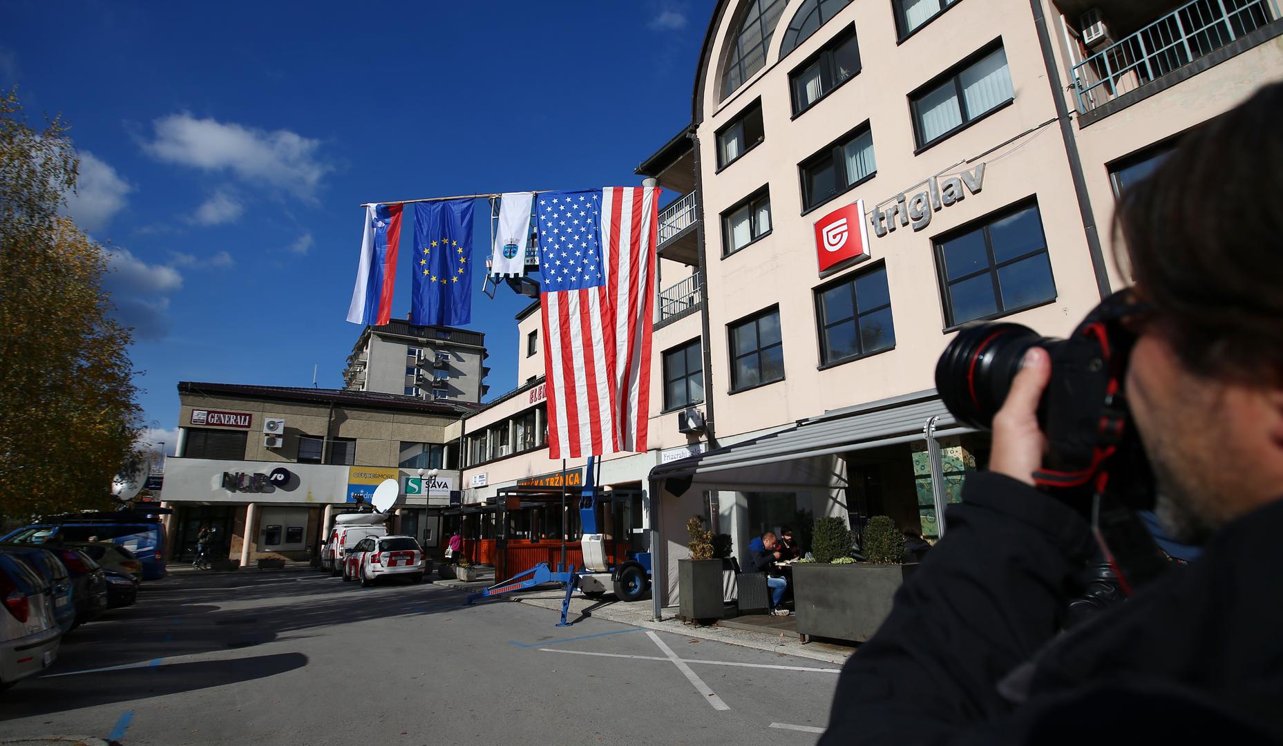 09.11.2016., Sevnica, Slovenija - Gradic Sevnica u Sloveniji rodno je mjesto Melanije Trump, supruge buduceg americkog predsjednika Donalda Trumpa. Melania je rodjena u Selnici i do 15. godine zivota zivjela je u tom malom mjestu, nekoc jednom od tri industrijska mjesta Slovenije. Malo tko se sjeca Melanije u Selnici, ali znaju njezine roditelje koji jos uvijek ondje zive. rPhoto: Zeljko Lukunic/PIXSELL 