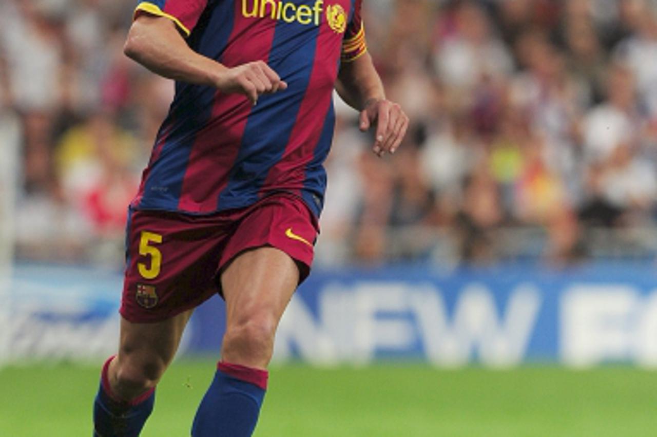 'Carles Puyol, Barcelona Photo: Press Association/Pixsell'