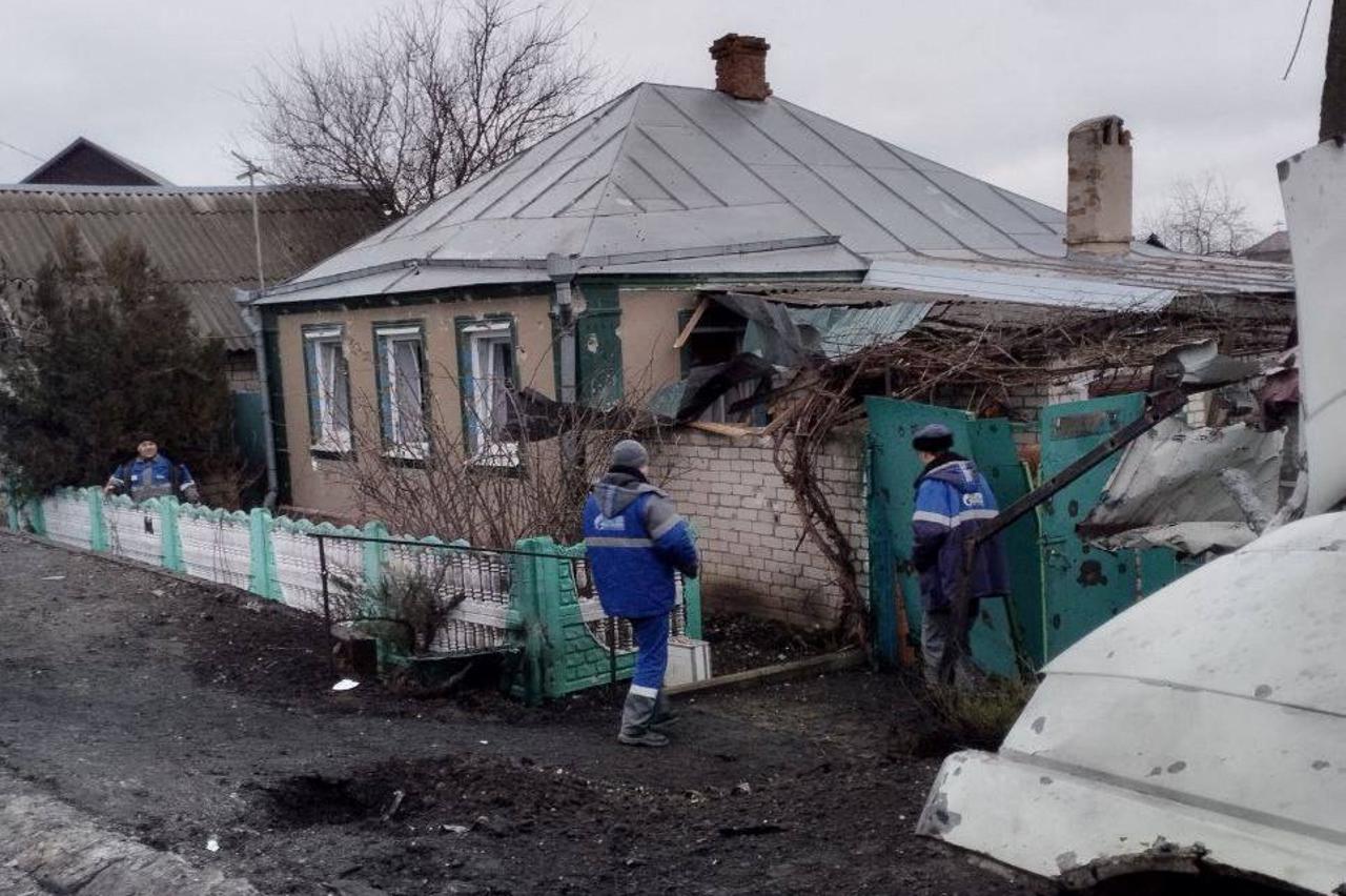 Aftermath of recent shelling in Belgorod region