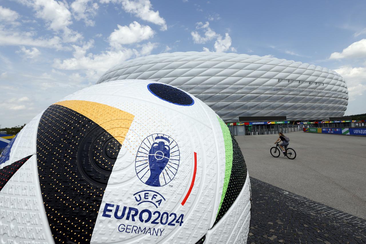 Tour of Munich's Football Arena ahead of Euro 2024