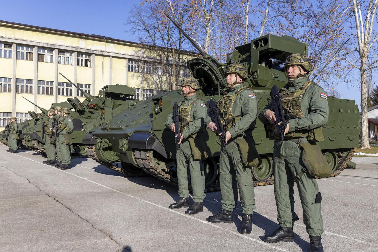 Našice: Svečana primopredaja prvih borbenih vozila Bradley