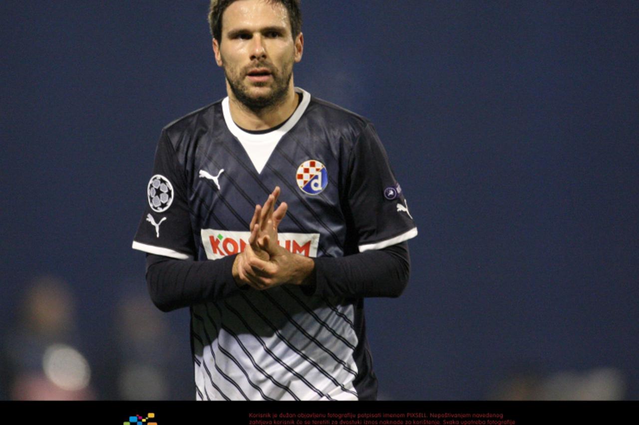 '07.12.2011., stadion u Maksimiru, Zagreb - Liga prvaka, skupina D, 6. kolo, Dinamo Zagreb - Lyon. Jerko Leko. Photo: Igor Kralj/PIXSELL'