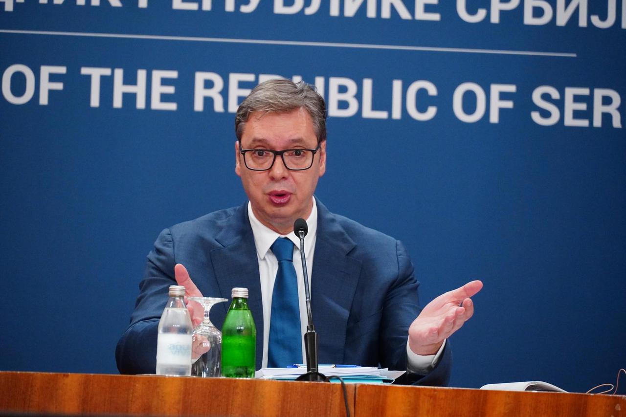 Beograd: Aleksandar Vučić obratio se građanima povodom situacije na Kosovu i Metohiji