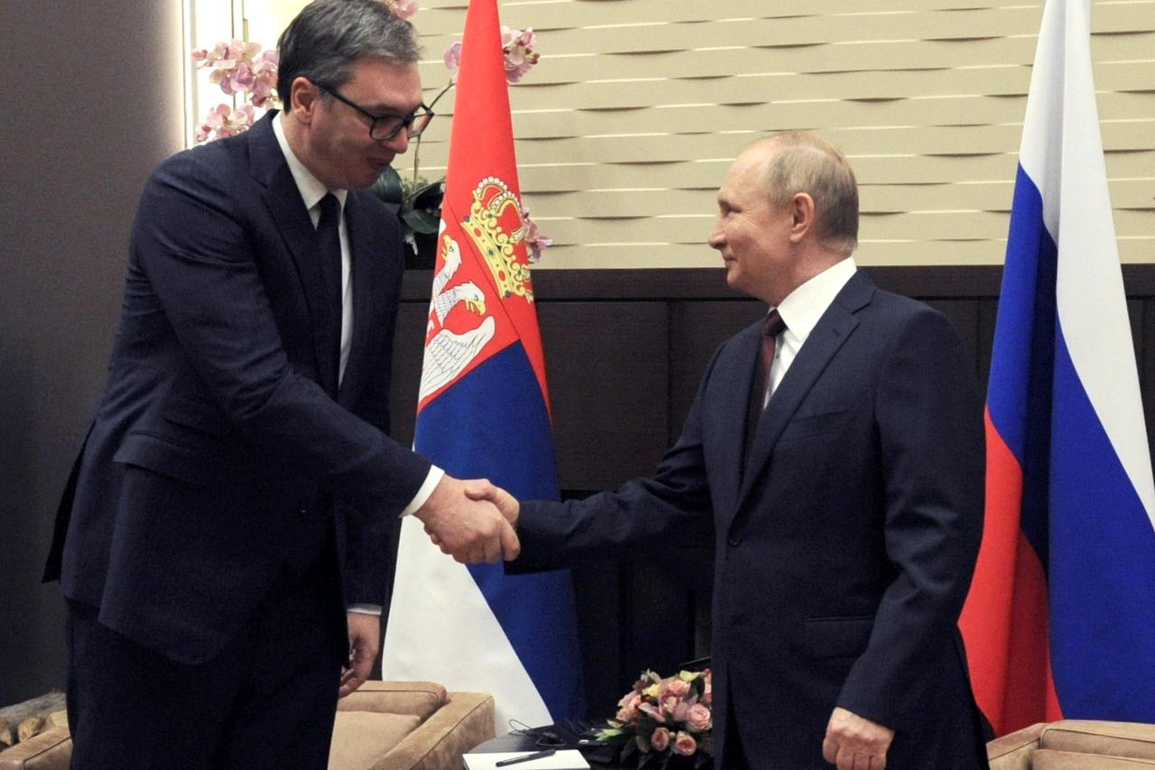 Putin, Vučić