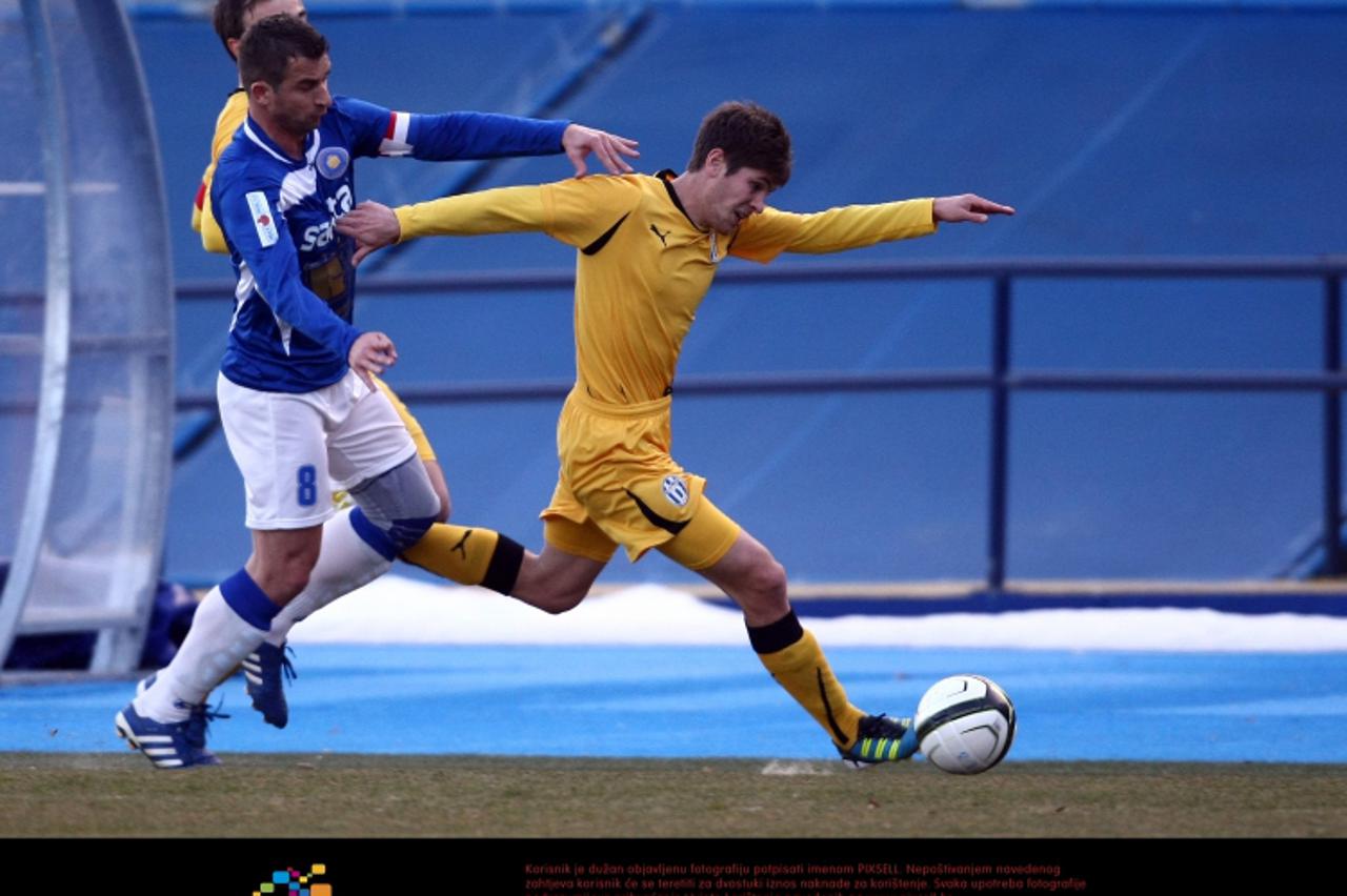 '24.02.2012., Zagreb - Stadion Maksimir, 19. kolo MAXtv Prve lige, utakmica Lokomotiva - Zadar.  Photo: Dalibor Urukalovic/PIXSELL'