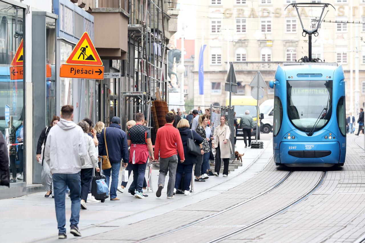 Zagreb: Počela obnova zgrade u Ilici 8