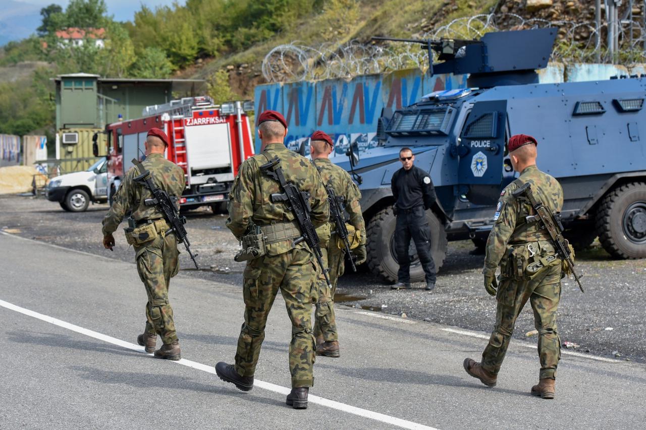 Serbs block roads in Kosovo in protest over licence plate restrictions