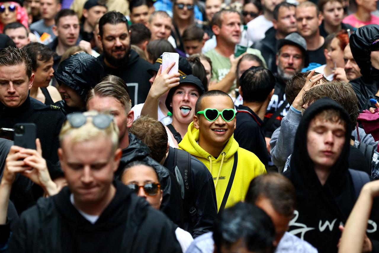'Rave The Planet' techno parade in Berlin