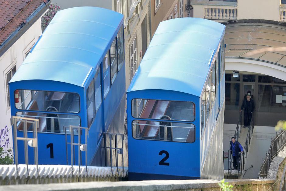 Zagreb: Počeli radovi na redovnom godišnjem održavanju uspinjače