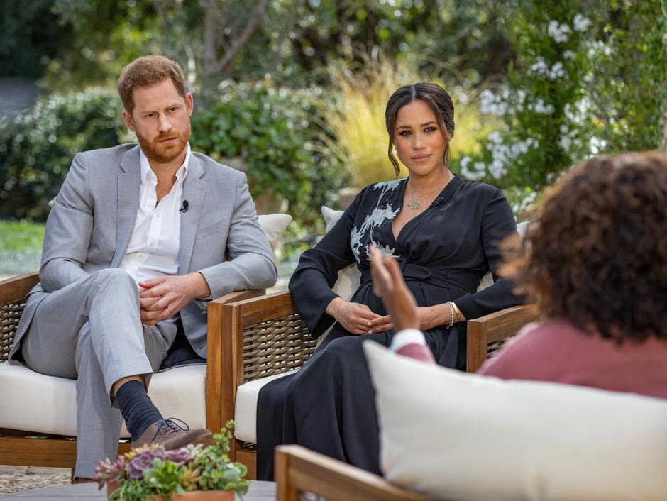 Meghan and Harry give interview to Oprah Winfrey