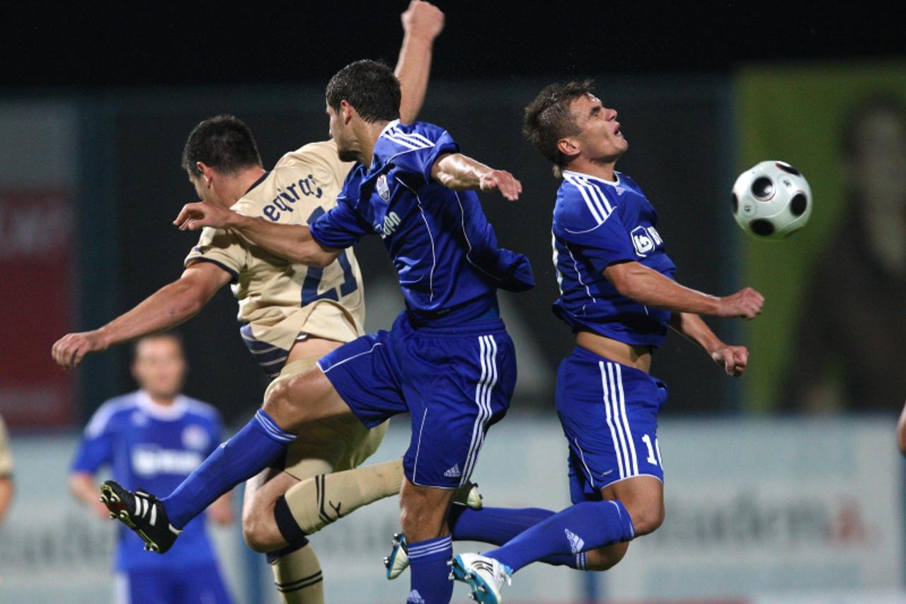 '06.08.2011., Koprivnica - Nogometna utakmica 3. kola 1. HNL, NK Slaven Belupo - GNK Dinamo. Josip Brezovec. Photo: Slavko Midzor/PIXSELL'