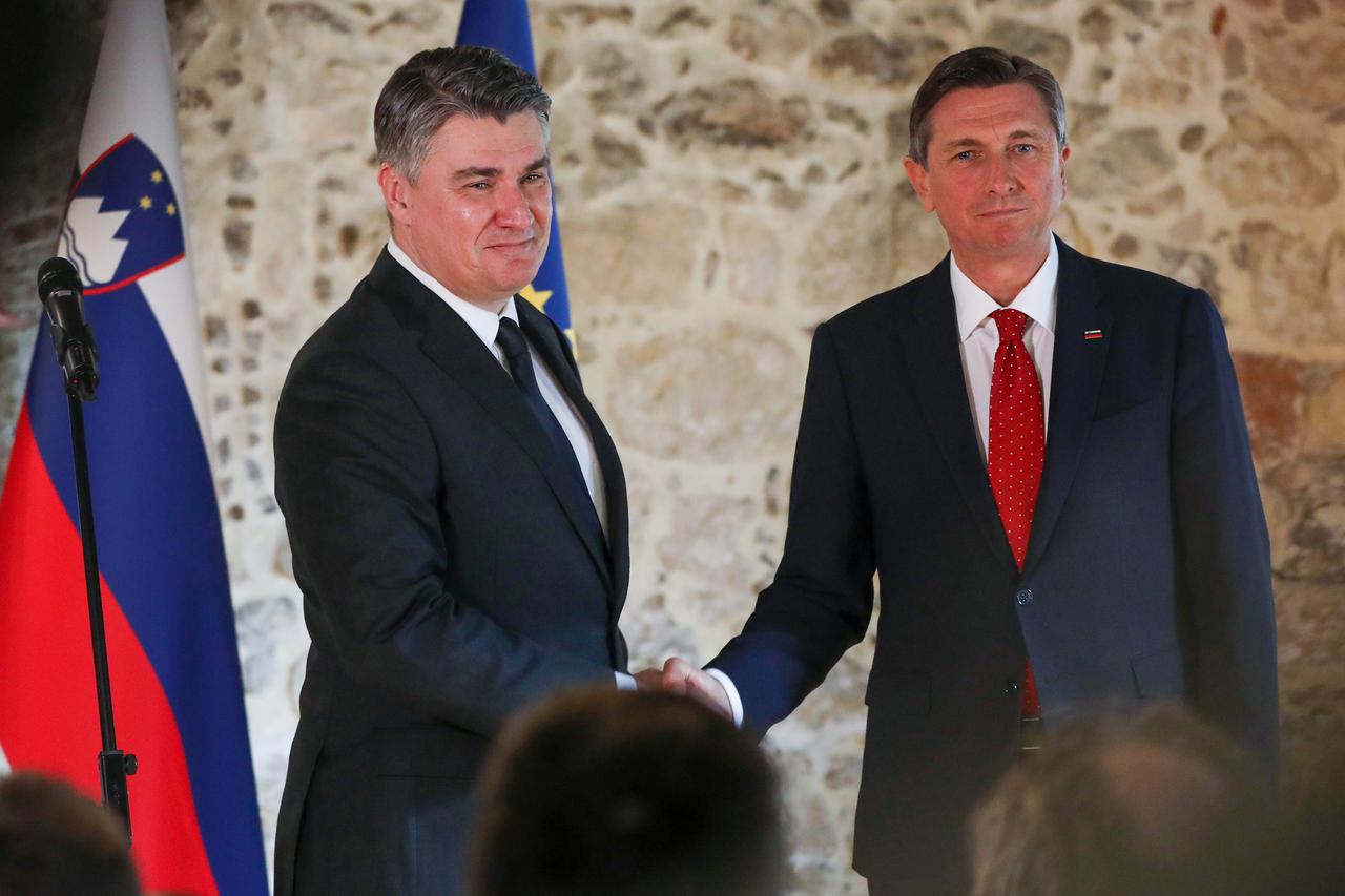 Zoran Milanović i Borut Pahor