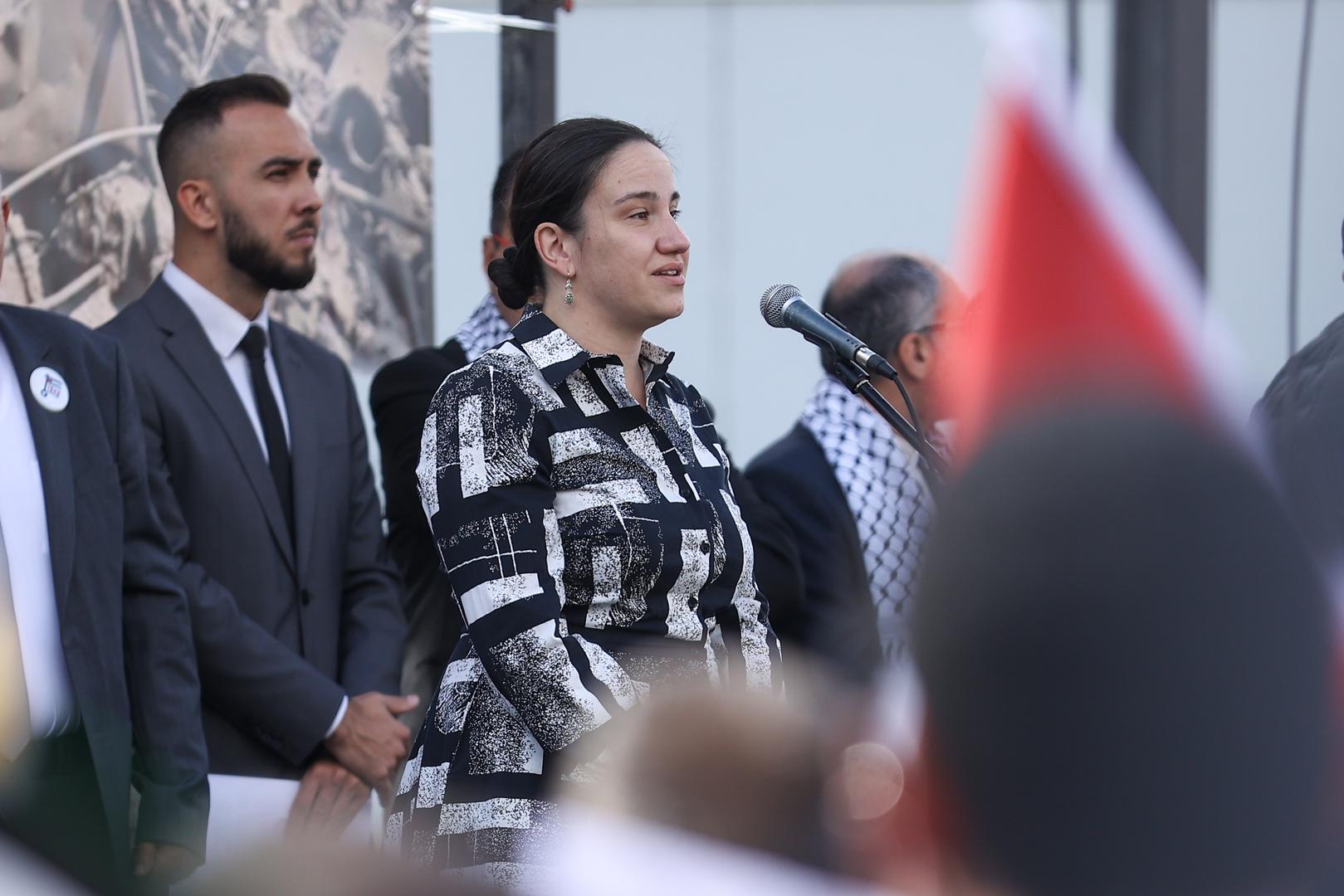 22.10.2023., Sarajevo, Bosna i Hercegovina - Prosvjed podrske Palestinskom narodu odrzan je u Sarajevu. Photo: Armin Durgut/PIXSELL