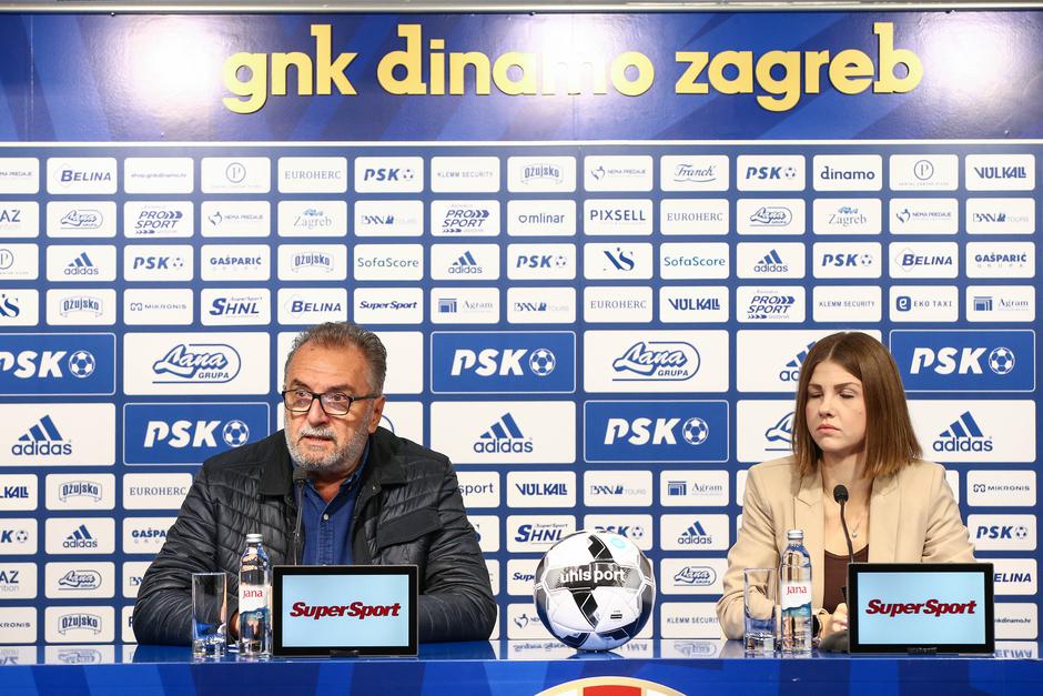 Zagreb: Konferencija za medije Ante Čačića uoči utakmice Dinamo - Osijek