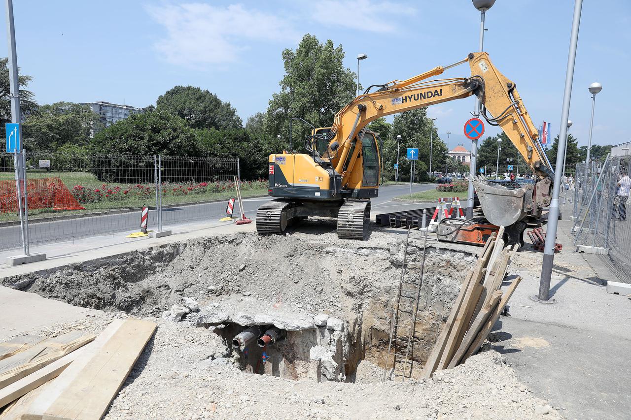 Izmjena vrelovoda u Ulici Grada Vukovara