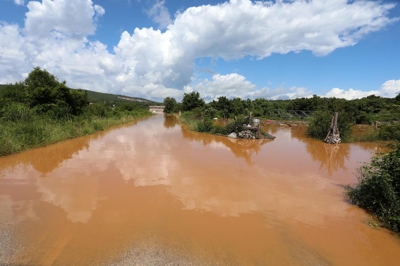 Veliki potop na otoku Krku, pala rekordna količina kiše