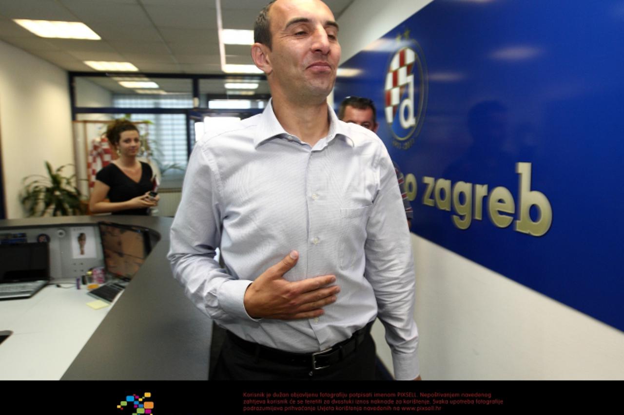 '27.05.2011., Zagreb  - Novi trener GNK Dinamo, Krunoslav Jurcic, odrzao je konferenciju za medije u press centru GNK Dinamo. Photo: Davor Puklavec/PIXSELL'