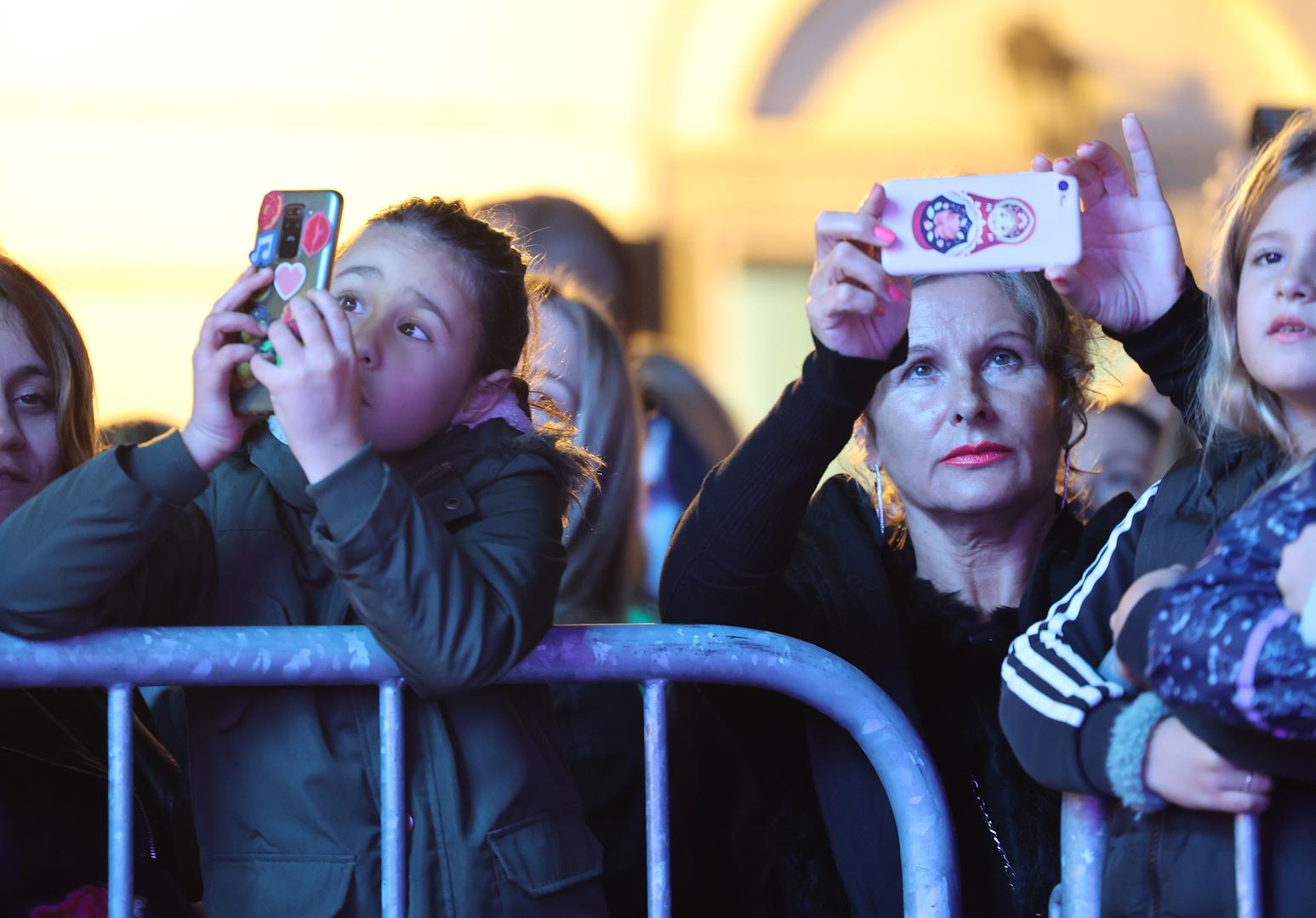 15.10.2022., Samobor - U sklopu proslave 780 rodjendana grada Samobora, odrzan koncert Petra Grase i vatromet na Trgu kralja Tomislava. Photo: Marko Prpic/PIXSELL