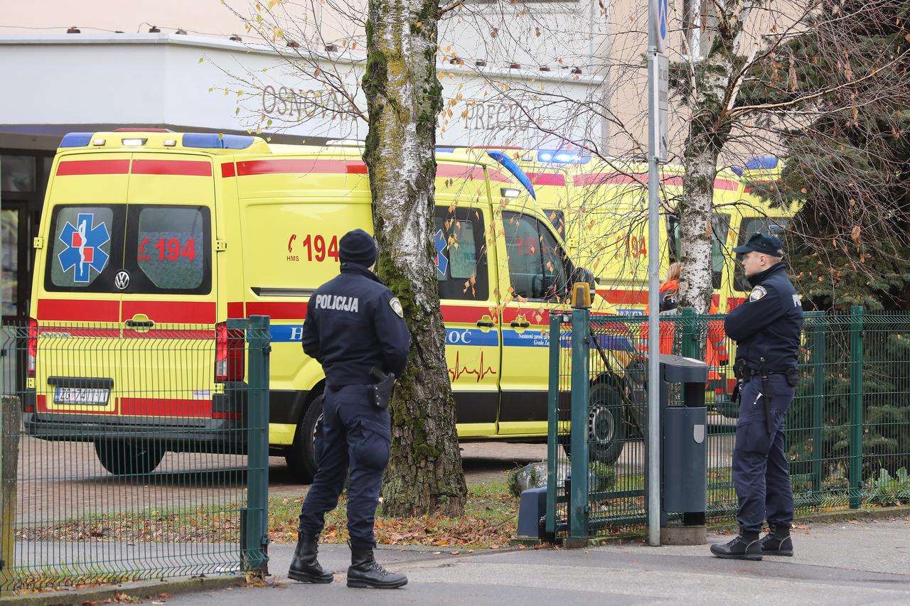 Napad nožem u zagrebačkoj školi, ranjena učiteljica i učenici