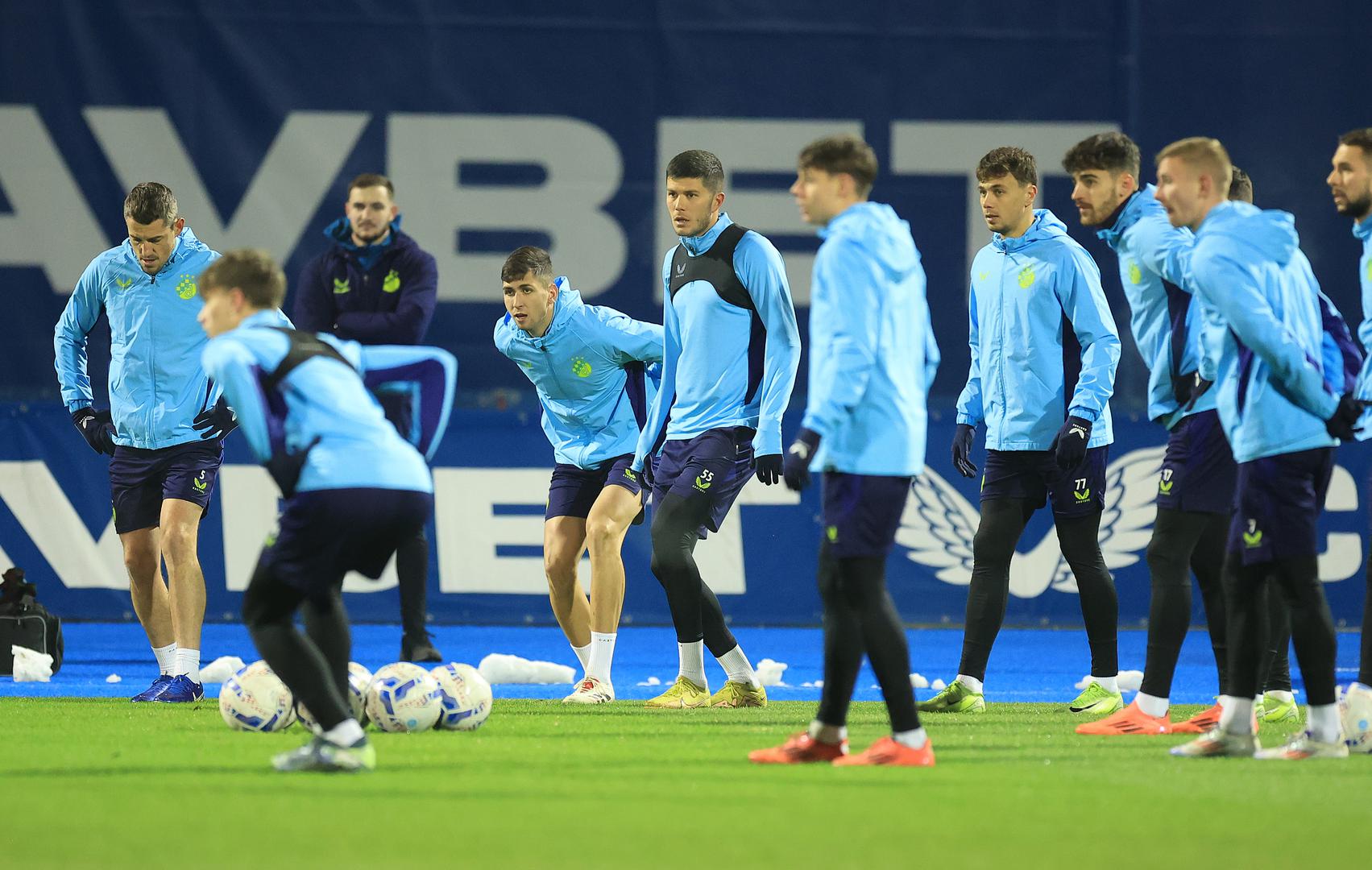 03.01.2025., stadion Maksimir, Zagreb - GNK Dinamo Zagreb odradio prvi trening pod vodstvom talijanskog trenera Fabio Cannavaro. Photo: Marko Prpic/PIXSELL