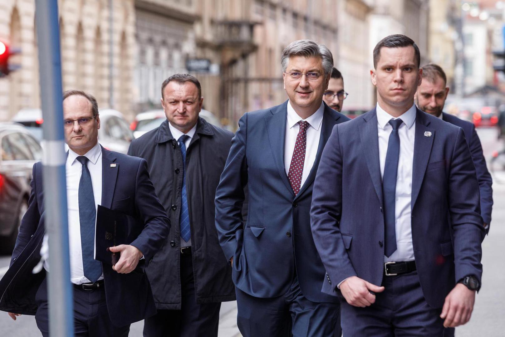 04.03.2024., Zagreb - U GO HDZ-a Grada Zagreba odrzana je Sjednica Sireg predsjednistva HDZ-a. Andrej Plenkovic. Photo: Tomislav Miletic/PIXSELL