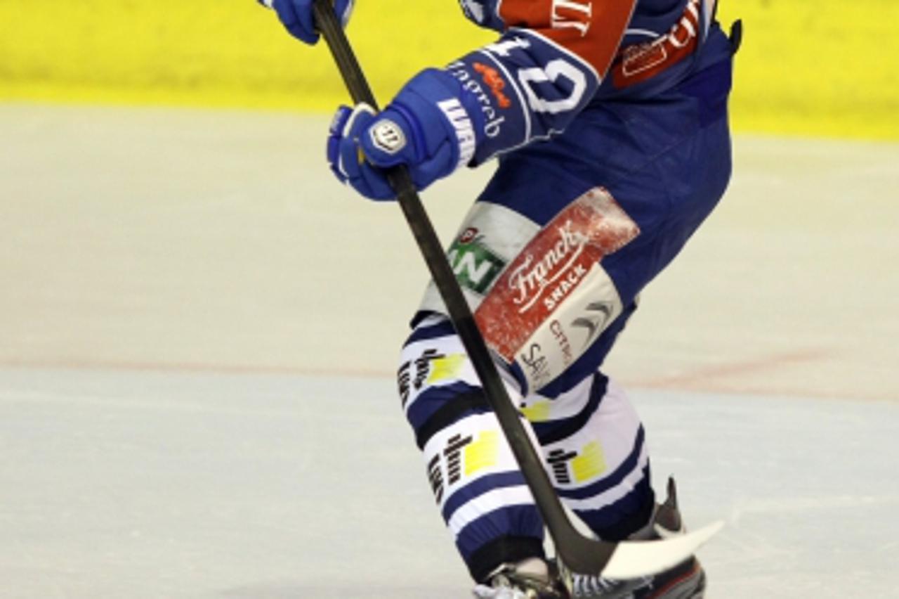 '02.11.2012., Dom sportova, Zagreb - EBEL, KHL Medvescak Zagreb - Dornbirner EC. Tomislav Zanoski.  Photo: Dalibor Urukalovic/PIXSELL'