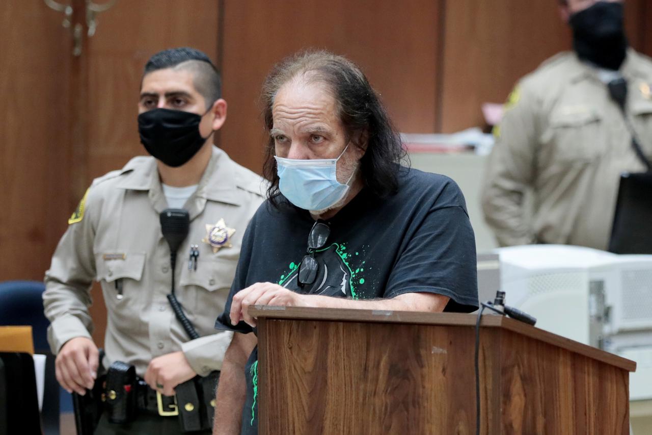 FILE PHOTO: Adult film star Ron Jeremy makes first appearance in Los Angeles County Superior Court