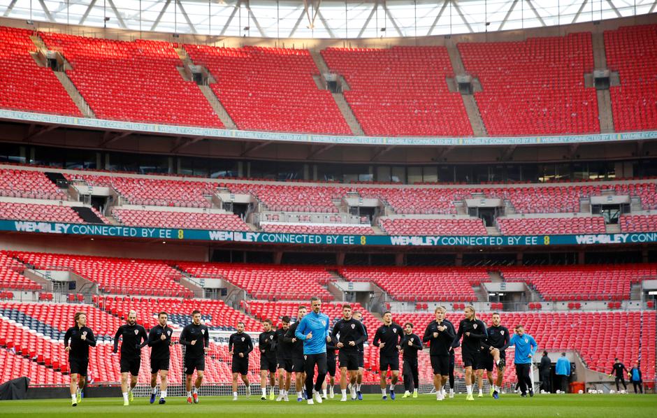 Hrvatska reprezentacija na Wembleyju