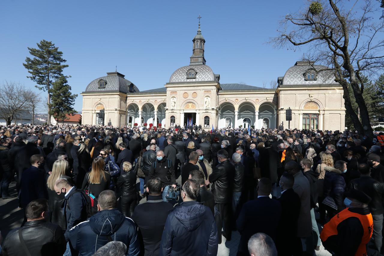 Zagreb: Posljednji ispraćaj gradonačelnika Bandića