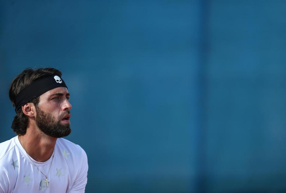 Umag: Plava laguna Croatia Open Umag, 1. kolo, Dušan Lajović - Nikoloz Basilashvili