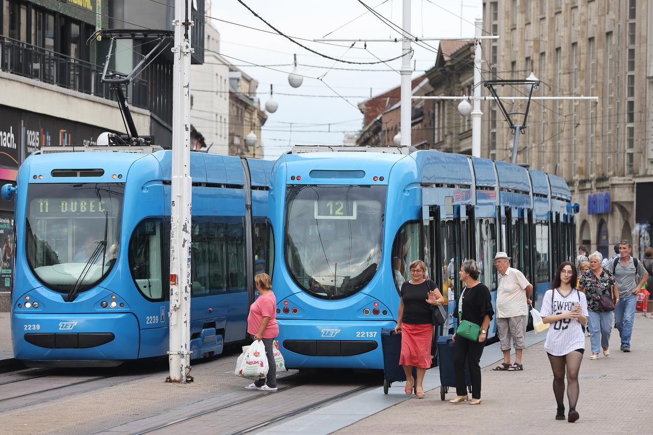 Zagreb: Zbog radova na zapadnom kolosijeku raskrižja Savske ceste i Tratinske ulice mnoge tramvajske linije mijenjaju trasu