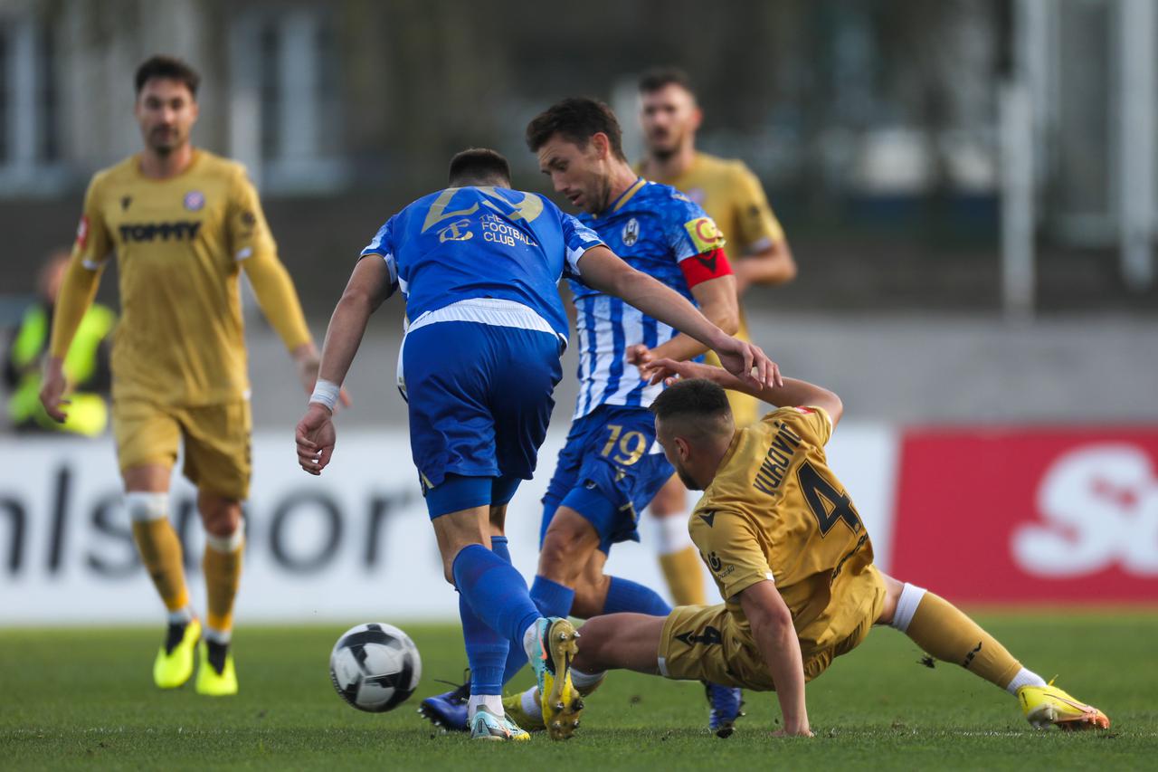 Zagreb: Utakmica 15. kola SuperSport HNL-a između Lokomotive i Hajduka