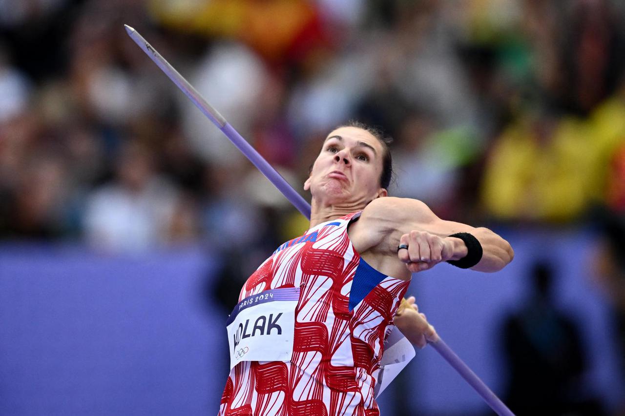 Athletics - Women's Javelin Throw Qualification-Gp B