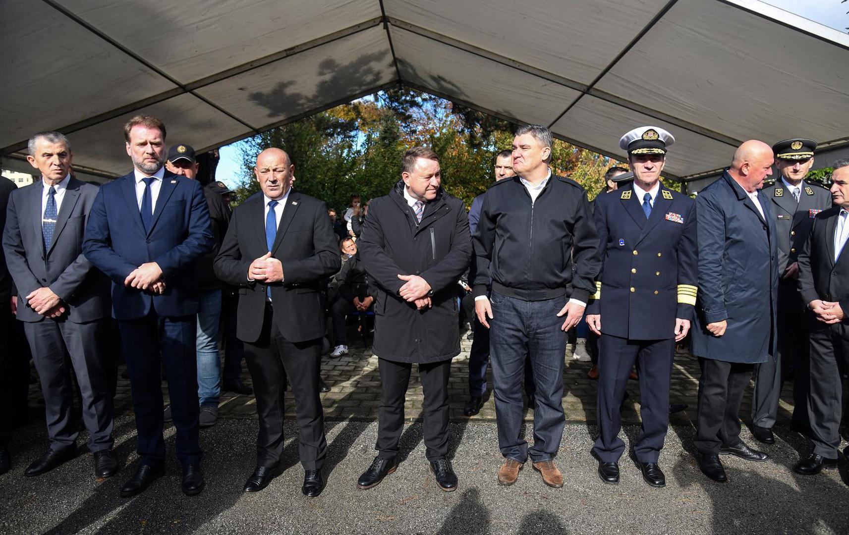 05.11.2023. Zagreb - Obilježavanje 33. godisnjice ustrojavanja 1. gardijske brigade „Tigrovi“ i 16. obljetnice 1. mehanizirane bojne „Tigrovi“ Photo: Josip Regovic/PIXSELL