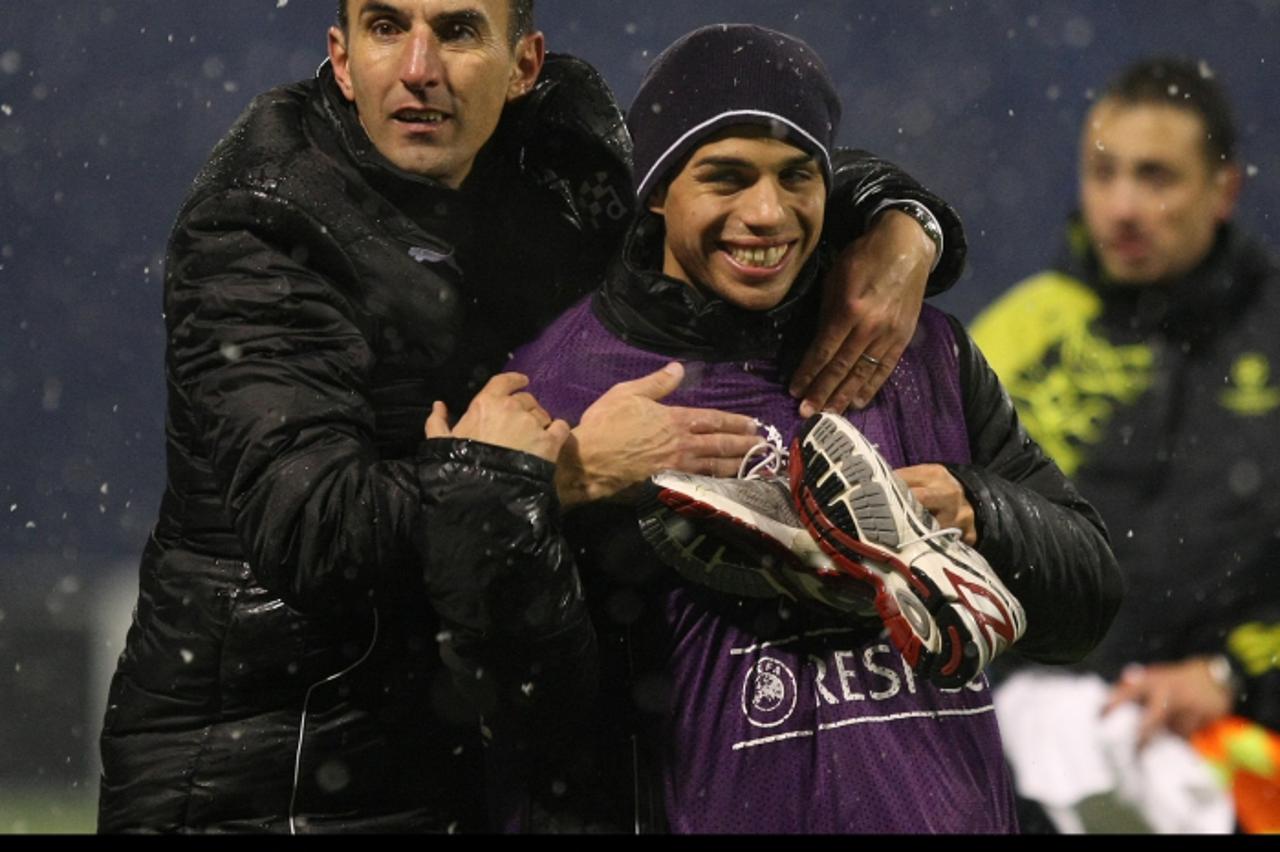 '04.12.2012., stadion u Maksimiru, Zagreb - UEFA Liga prvaka, skupina A, 6. kolo, GNK Dinamo - FC Dynamo Kijev. Kruno Jurcic .Photo: Marko Prpic/PIXSELL'