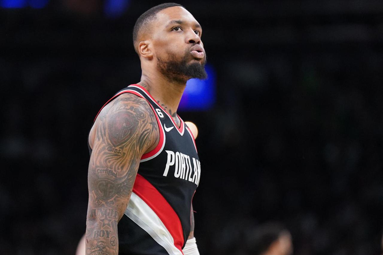 NBA: Portland Trail Blazers at Boston Celtics