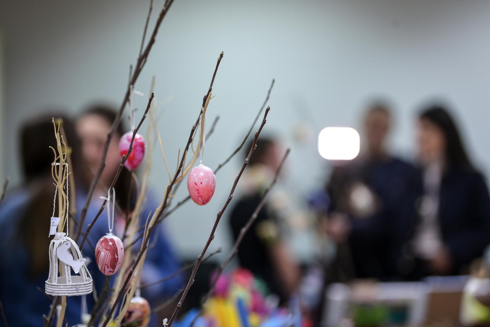 23.03.2023.,  Zagreb - Tradicionalna uskrsnja prodajna izlozba ucenickih zadruga Zagrebacke zupanije. Photo: Igor Šoban/PIXSELL