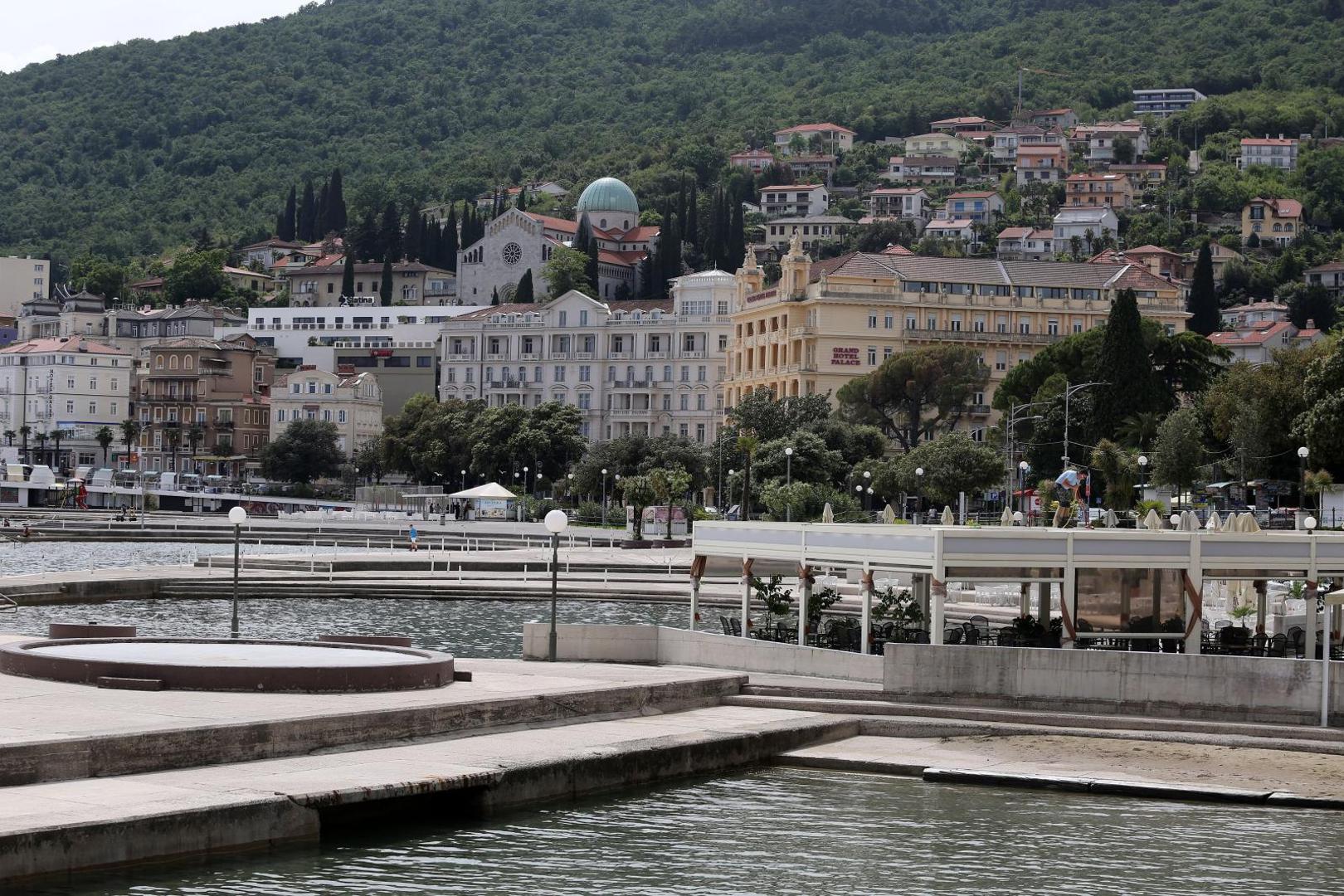 13.05.2020., Opatija - Turizam u Opatiji nakon popustanja mjera izolacije. 
Photo: Goran Kovacic/PIXSELL