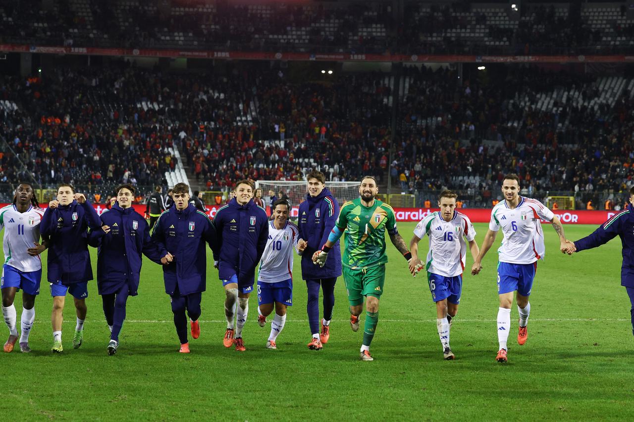 Nations League - Group Stage - Belgium v Italy