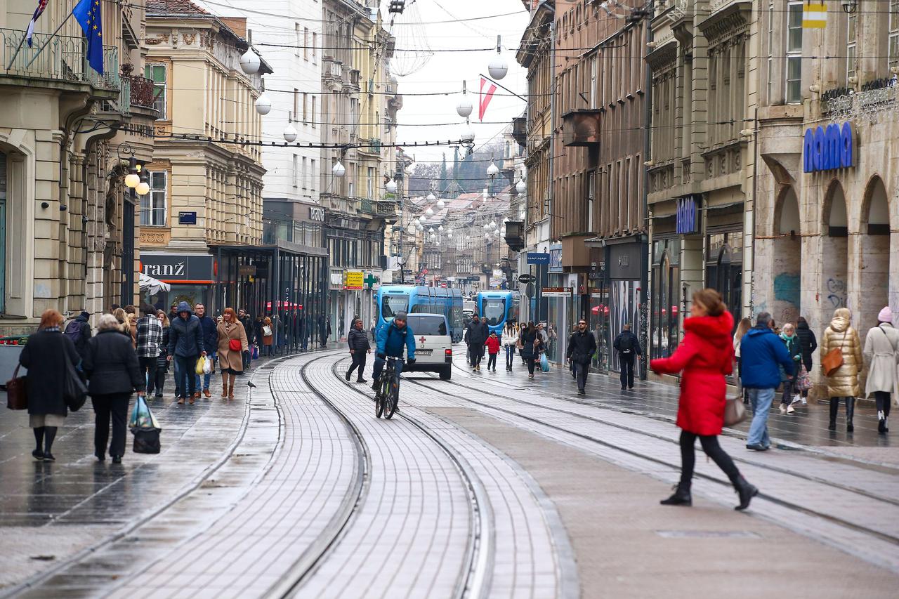 Nedjeljno jutro u centru Zagreba