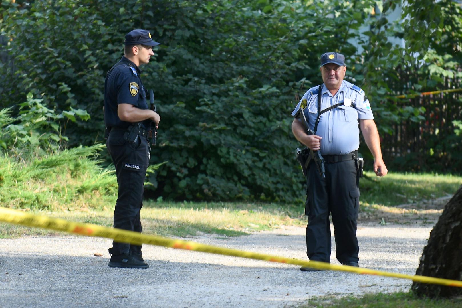 21.8.2024., Sanski Most, Bosna i Hercegovina - U jutarnjim satima doslo je do pucnjave u prostorijama GImnazije u Sanskom Mostu, troje mrtvih. Photo: Josip Mikacic/PIXSELL