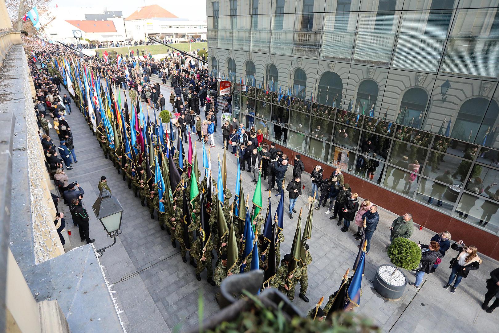 18.11.2021., Vukovar - Obiljezavanje 30. obljetnice vukovarskog stradanja pod nazivom Dan sjecanja na zrtvu Vukovara 1991.- 2021. 