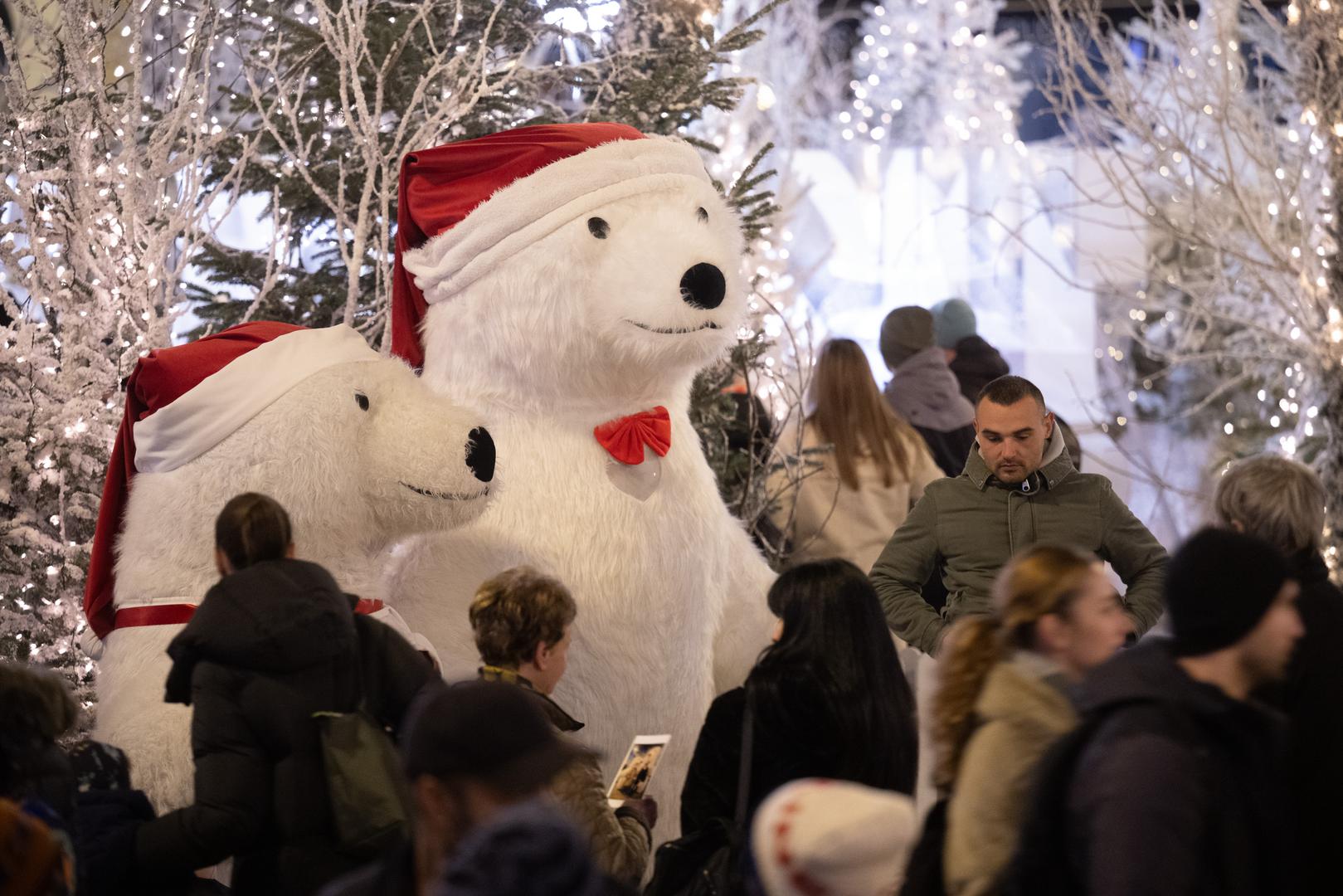 01.12.2024., Zagreb - Adventski ugodjaj u centru grada.
 Photo: Davor Puklavec/PIXSELL