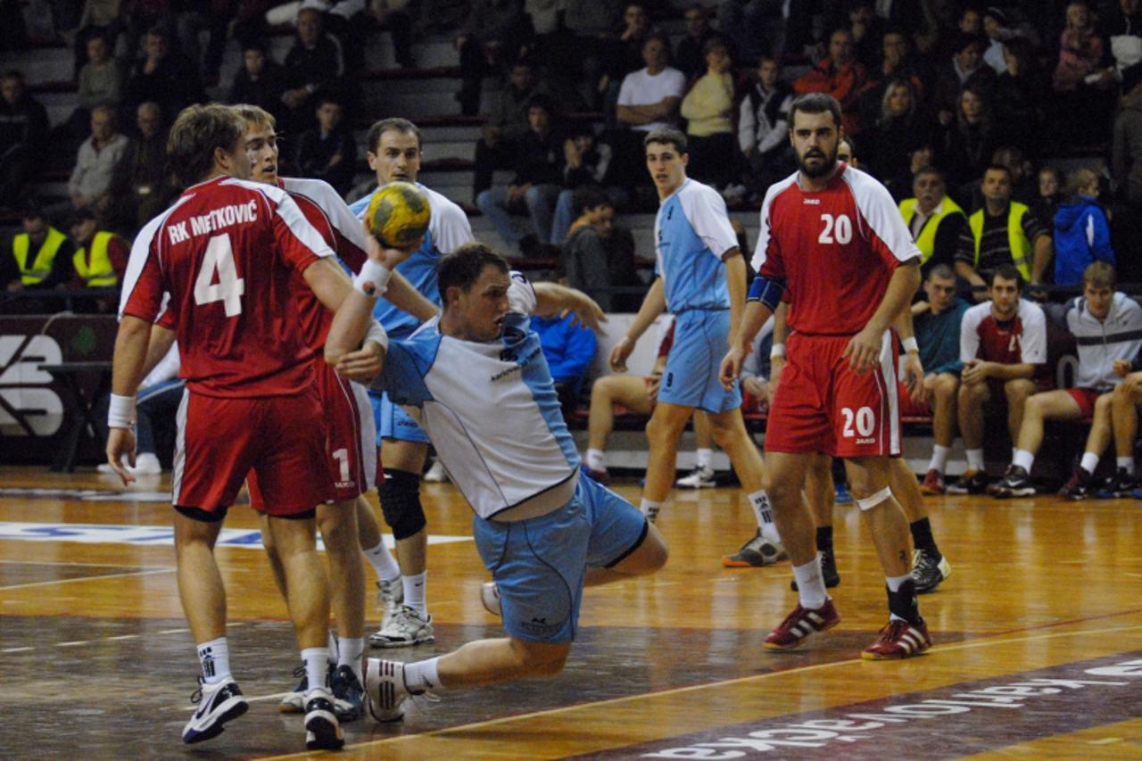 'karlovac sport, rukomet karlovacka banka.metkovic, pobjeda karlovacke banke,141209 Photo: Kristina Stedul Fabac/PIXSELL'