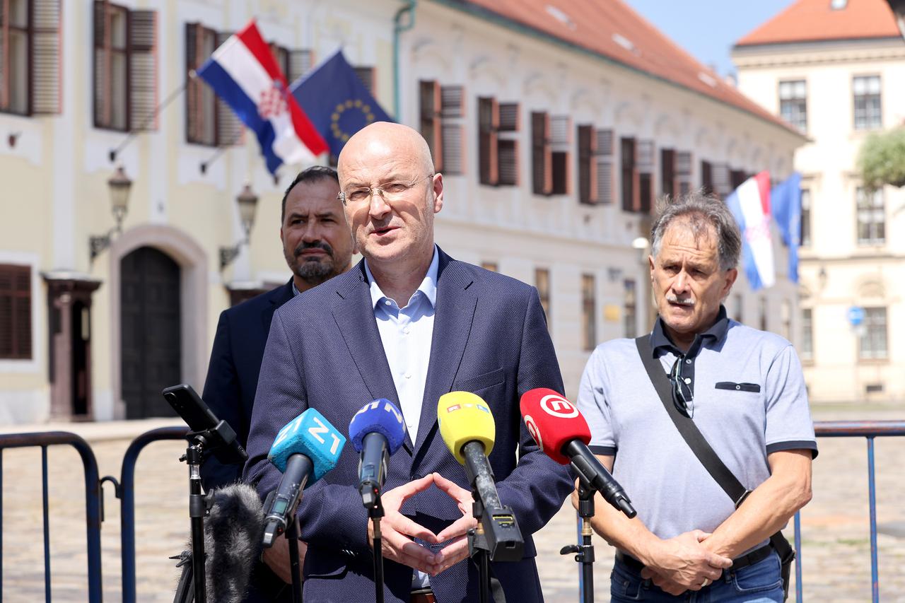 Zagreb:  Mario Radić o izbornom saboru Domovinskog pokreta