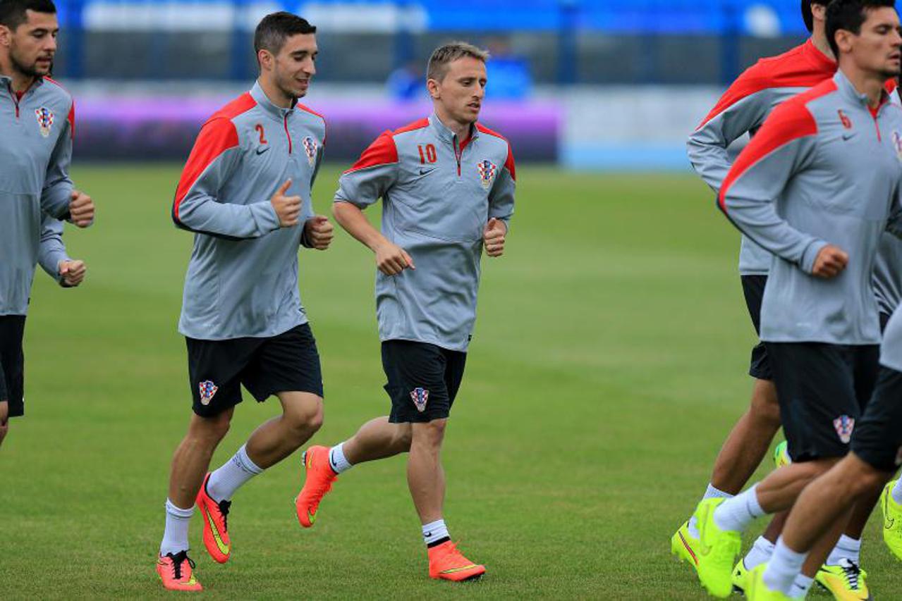 hrvatska nogometna reprezentacija, trening