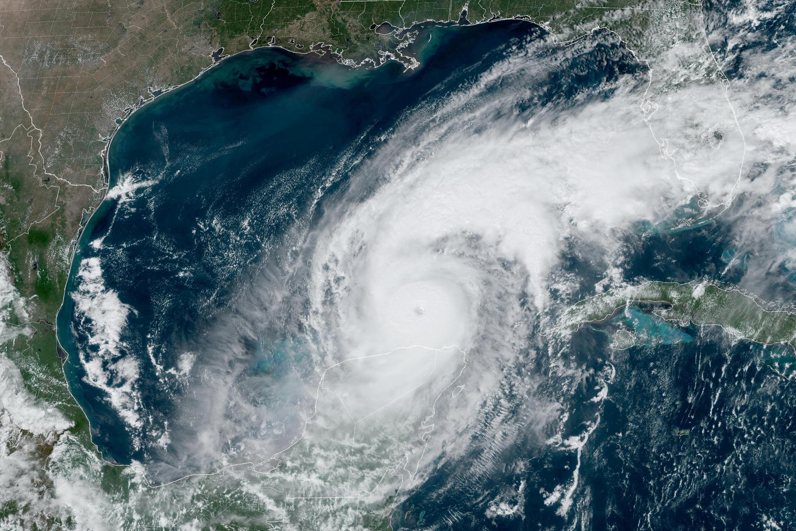 FILE PHOTO: A satellite image shows Hurricane Milton progressing before its expected landfall in Florida, in the Gulf of Mexico October 8, 2024.    CIRA/NOAA/Handout via REUTERS    THIS IMAGE HAS BEEN SUPPLIED BY A THIRD PARTY./File Photo Photo: CIRA/NOAA/REUTERS