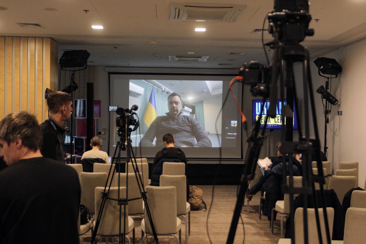 Officials Hold A Press Briefing - Kyiv