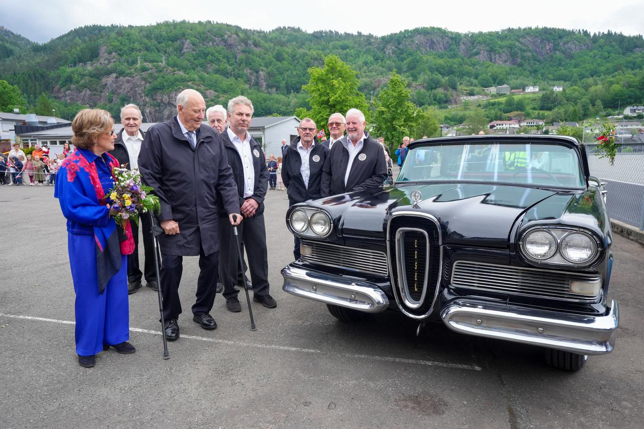 Norway's royal couple visits Agder and Rogaland