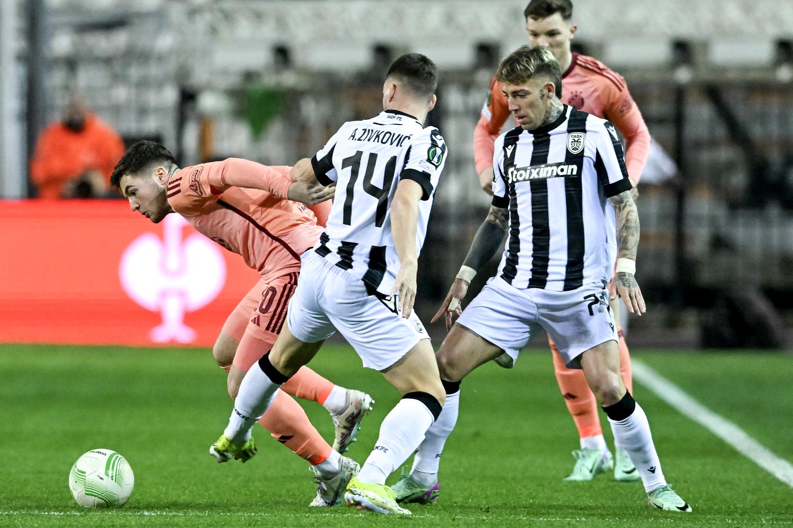 Dinamo gostuje u Solunu protiv PAOK-a u utakmici koja bi ih mogla odvesti u četvrtfinale Konferencijske lige.